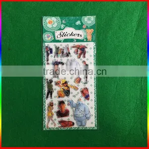 Robot Embossed PVC Stickers for Children thumbnail-1