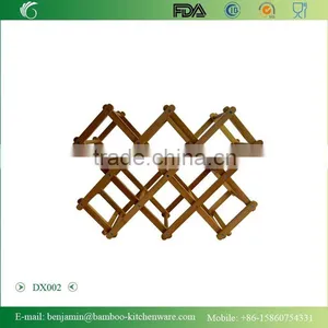 DX002/New Design 8 Bottles Folding Red Wine Rack, Homeware Decoration Wine Rack thumbnail-1