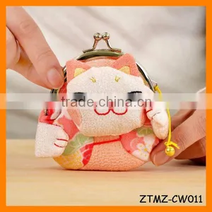 Hot Sales Lovely Lucky Cat Women Coin Wallet Wholesale ZTMZ-CW011 thumbnail-1