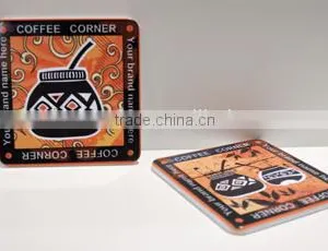 Wholesale Sublimation Heat Printing Square Polymer Coaster/customized Coaster thumbnail-3