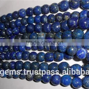 Lapiz Lazulli Round Beads thumbnail-2