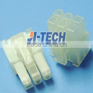 4.2mm Pitch Connector 6 Circuits 5557 Series Molex 6 Pin Connector 39-01-2060 Dual Row Receptacle Housing thumbnail-4