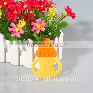 100% Food Grade Bpa Free Soft Silicone Colorful Baby Giraffe Teether thumbnail-3