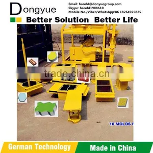 ECO BRAVA INTERLOCK BRICK MACHINE LINE FOR ALGERIA thumbnail-3
