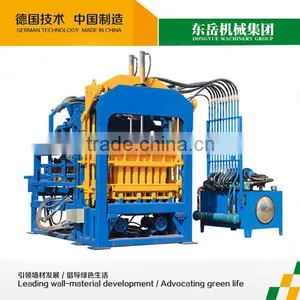 Tanzania Brick Making Machine for Sale Qt4-15 Dongyue Machinery Group thumbnail-1
