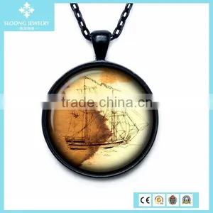 2015 Online Black Plated Silver Vintage Pendant thumbnail-5