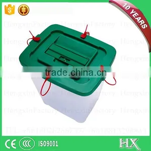 Multi-clor 60L Transparent Ballot Boxes With Lid thumbnail-1