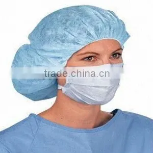 Blue Disposable Surgical Bouffant Caps thumbnail-1