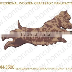 Animal Shape of Wooden Craft thumbnail-1