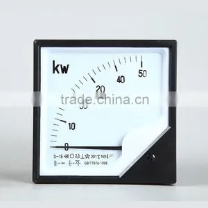 50KW Pointer Type Three-phase Active Power 120*120 Wattmeter thumbnail-1