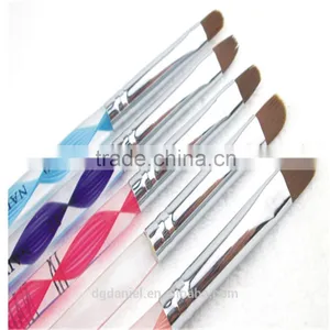 15pcs Soft Synthetic Hair Cosmetic Nail Brush Set thumbnail-2
