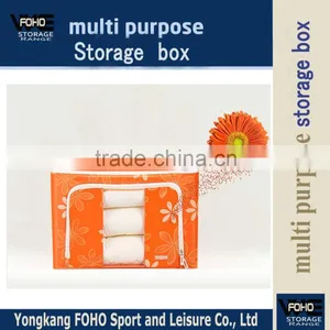 FH-CL0022 Modern High Quality Cheap Fabric Non Woven Storage Box thumbnail-1