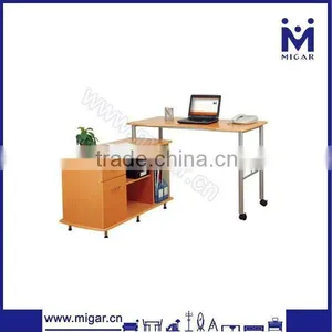 L Shaped Office Computer Desk With File Cabinet MGD-1421 thumbnail-1