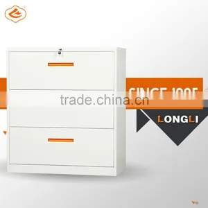 2016 Longli Office Cabinet White Lateral File Cabinet thumbnail-1