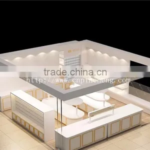Living Room Glass Showcase Design for Diamond Jewelry Store Interior thumbnail-1