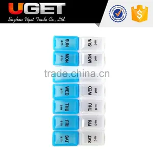 Hot Selling Custom Design Plastic Single Weekly Pill Box thumbnail-6