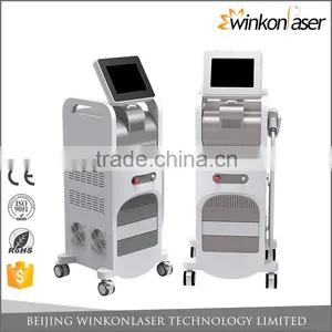 Vertical Mini Ipl Hair Removal Machine 808nm Black Dark Skin Diode Laser System With 100% Good Reputation thumbnail-3