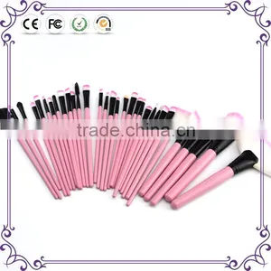32pcs Wooden Handle Make up Brush Cosmetic Brushes for Girls thumbnail-1