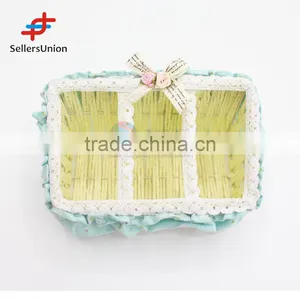 2017 No.1 Yiwu Agent Hot Sale Export Commission Agent Durable Rectangle Basket/Flower Basket thumbnail-1
