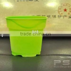 Biodegradable Eco Friendly Plastic Flower Pot thumbnail-1