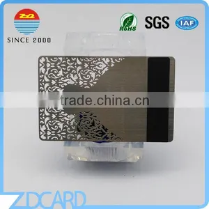 Quality Factory Customized Metal Hico Magnetic Stripe Business Card thumbnail-1