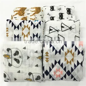 Cotton Muslin Swaddle Blanket Baby Muslin Wrap, Baby Muslin, Baby Swaddle Wrap thumbnail-2