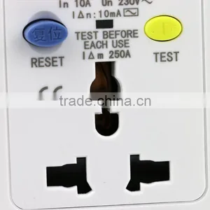 Safety Wall Outlets 220v 10a Automatic Circuit Breaker European Socket Outlet thumbnail-6