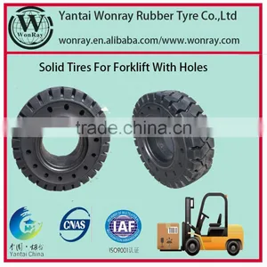 10 Inch Solid Rubber Tires 5.00-8 6.00-9 6.50-10 7.00-12 28x9-15 thumbnail-1