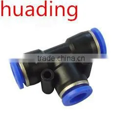 PU Seires Pneumatic Connector,Direct Way Hydraulic Fitting- Connector Fitting-Black thumbnail-4