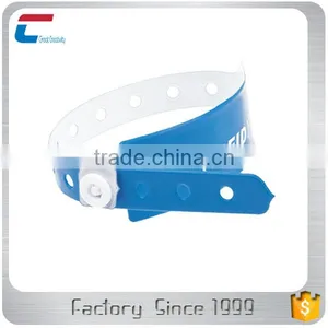 Disposable Paper NFC Bracelet Adjustable Soft PVC RFID Wristband thumbnail-6