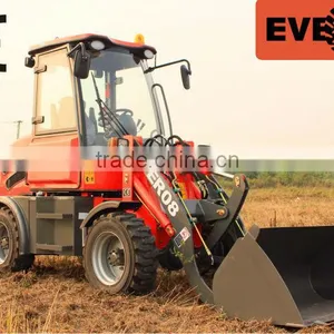 Everun ER08 CE Certificated Articulated Mini Wheel Loader/Radlader thumbnail-1