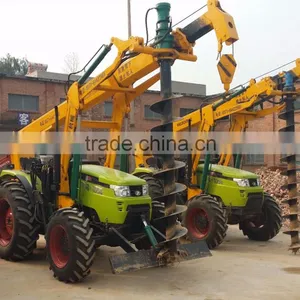 Electric Power Engineering Use Digging Machine for Pole thumbnail-6