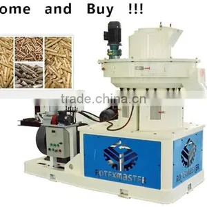 1-1.5t/h Biomass Pine Wood Sawdust/rice Husk Pellet Granulating Machines thumbnail-1