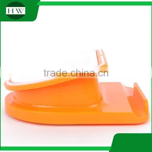 Multi Rotate Plastic Desktop Table Pad Cell Mobile Phone Bracket Stand Support Holder With Storage Box thumbnail-2