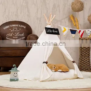 Promotional New Popular Pet Teepee Tent Pet House Carrier Bed Cage Factory Wholesale thumbnail-2