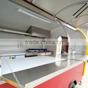 Food Vending Trailer Cars For Sale Mobile Restaurant Trailer/fast Snack Trailer/fast Food Carts Selling Food Truck With CE thumbnail-5