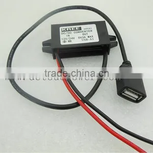 DC Buck Converter 12V24V To USB 5V3A MAX thumbnail-3