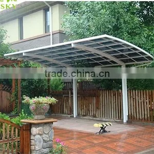 Modern Outdoor Modern Cantilever Aluminium Carport,car Shade Parking thumbnail-6