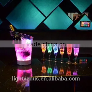 Bar Decoration Colorful Led Wine Cooler thumbnail-2