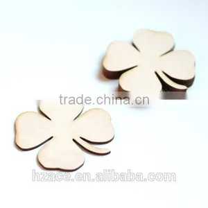 Wooden Four Leafs Coaster thumbnail-4