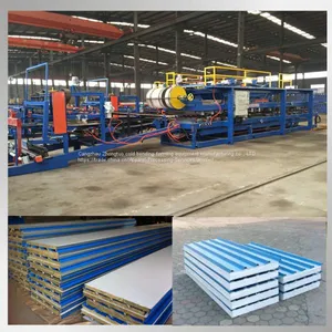 Eps Rock Wool Sandwich Panel Production Line thumbnail-2