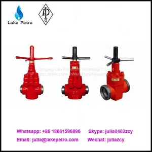 API Wellhead Mud Gate Valve thumbnail-1