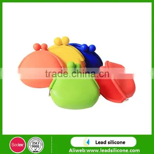 Colourful Luminous LED Small Silicone Cosmetic Bag /Mini Silicone Coin Bag/Purse thumbnail-1