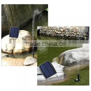 (long Battery) Garden Fountain, Solar Battery Aquarium Fountain 2.5 W High Power Pump thumbnail-2