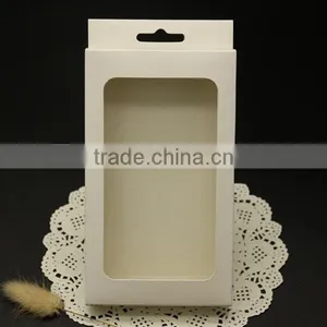 White Paper Box Packaging for Phone Case ,Custom Kraft Paper Packaging Box thumbnail-1
