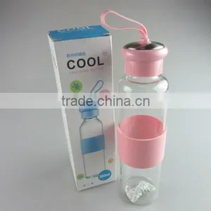 Glass Bottle With Silicone Heat Proof thumbnail-5