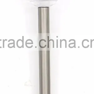 2-PC Stainless Steel Solar Path Light Outdoor LED Landscape Lawn Garden Lamp - 158 mm thumbnail-2