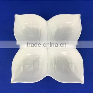 Wholesale Porcelain Food Divider Plate thumbnail-1