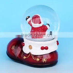 2017 Shoe Shape High Quality Christmas Snowball For Decoration thumbnail-3