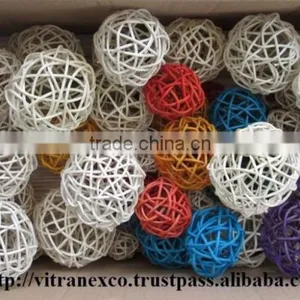 Christmas Rattan Ball Decoration thumbnail-5